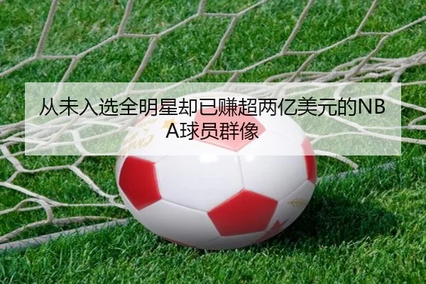 从未入选全明星却已赚超两亿美元的NBA球员群像